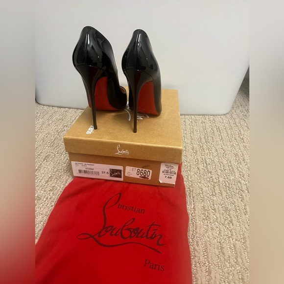 Christian Louboutin so kate 120 size 7.5 patten leather - Picture 2 of 8